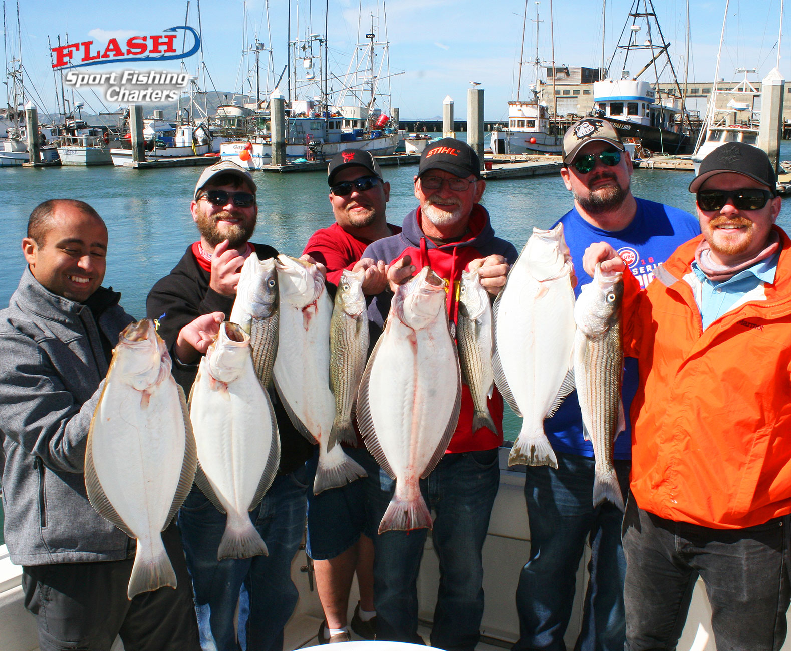 San Francisco Fishing Charter, report 5/10/18 Flash Sport Fishing