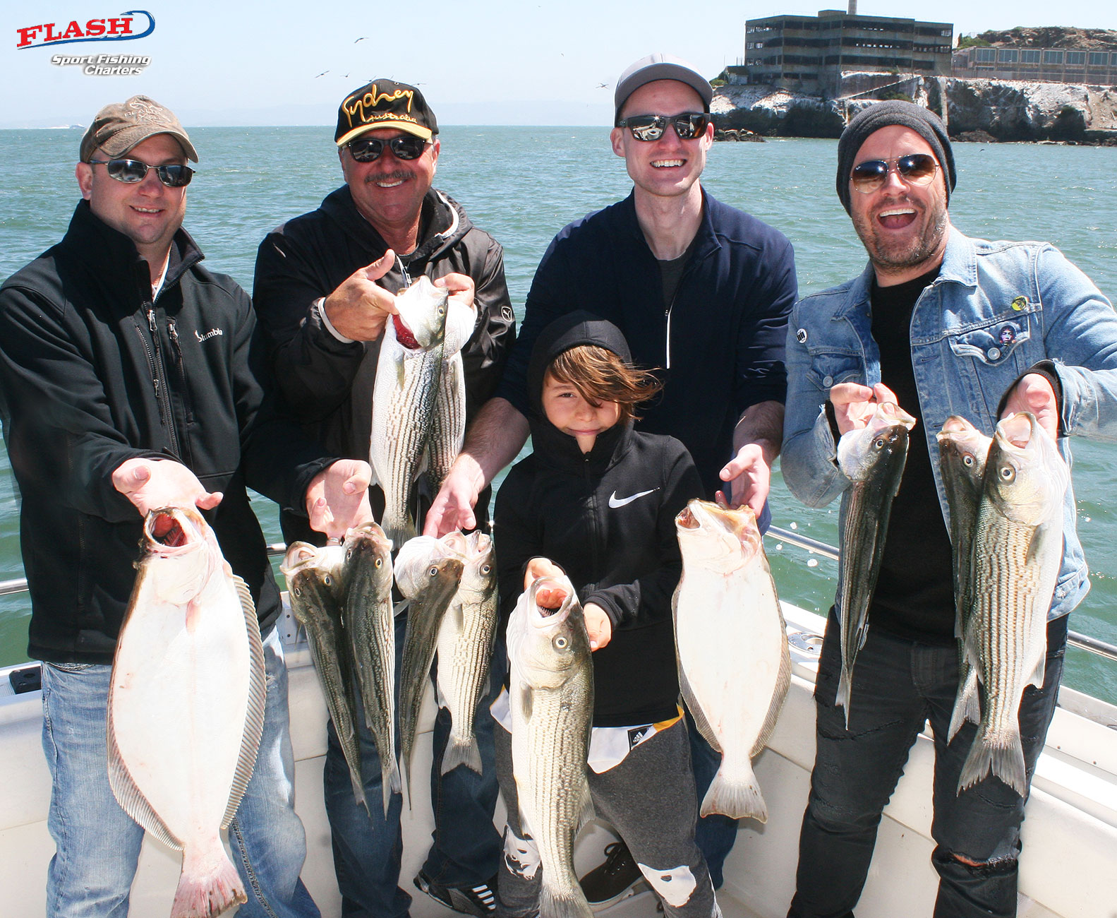San Francisco Fishing Charters,report 5/21/18 Flash Sport Fishing