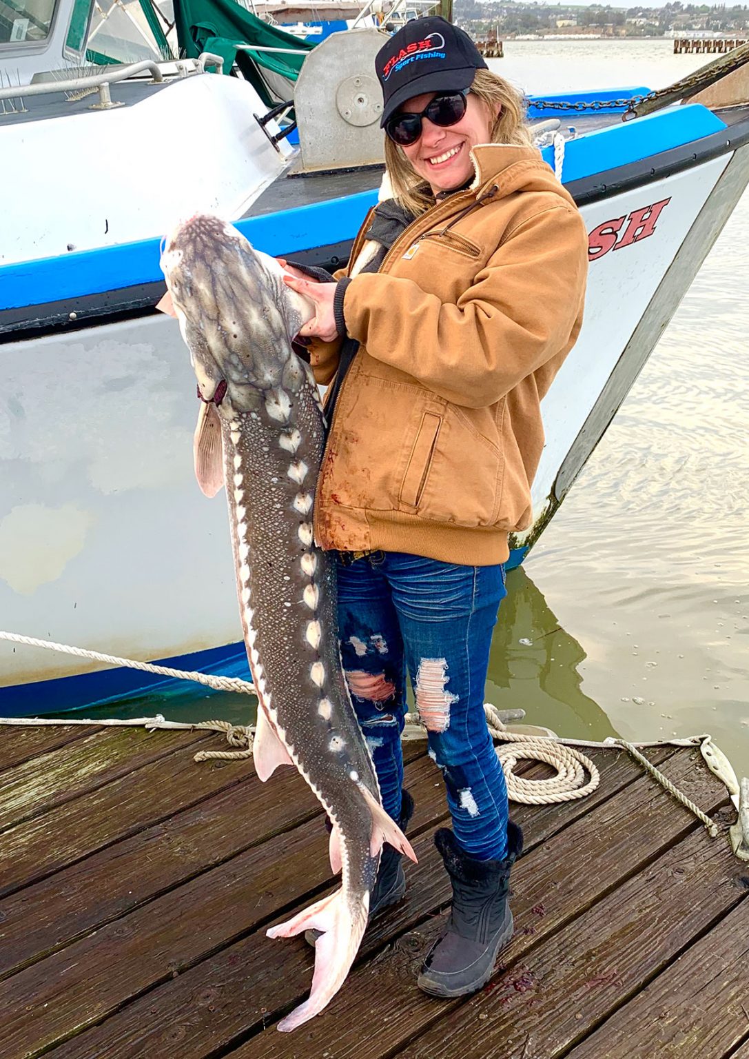 Guided Sturgeon Fishing Trips & Charters in San Francisco CA at Flash