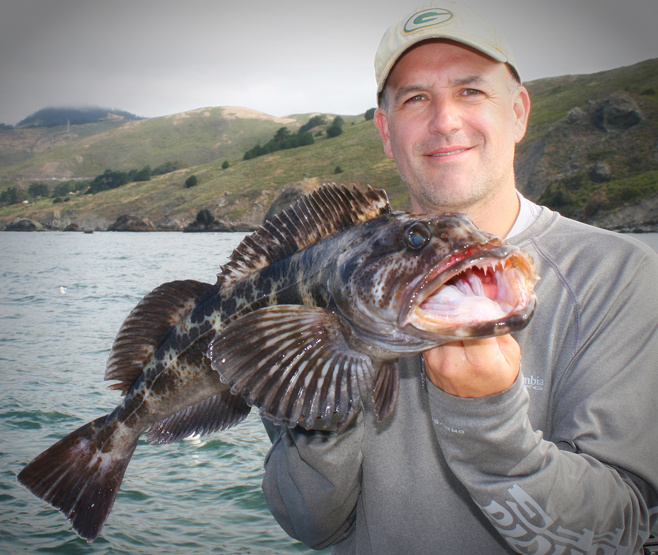 Lingcod Fishing Charter Trips in San Francisco CA at Flash Sport 